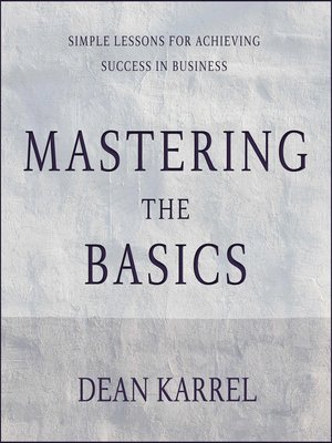 cover image of Mastering the Basics